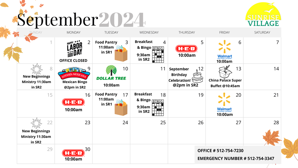 September 2024 Calendar