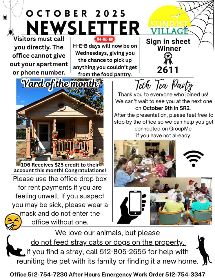 October 2025 Newsletter